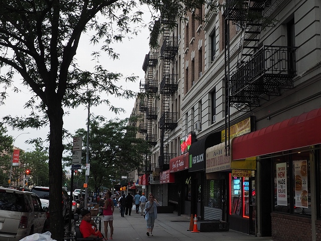 ワシントン・ハイツの町並み