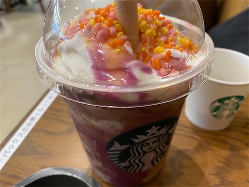 オプションのキャンディーをかけたところ