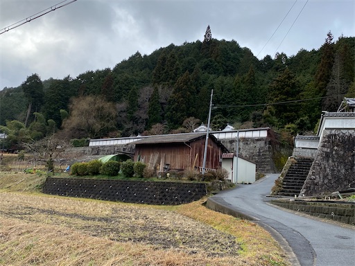 柳生藩家老屋敷への道