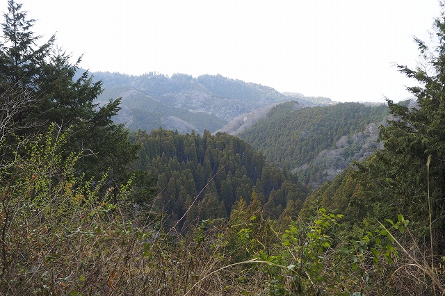 草戸峠からの風景