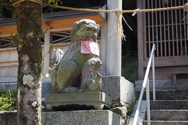 親子の狛犬