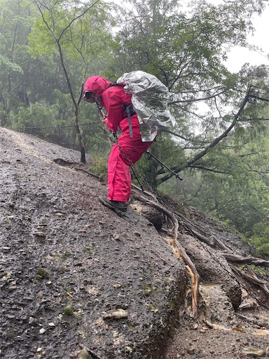 30年前のレインウェアが目立ちます。