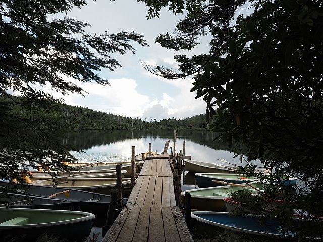 白駒の池　コマーシャルで使われた場所