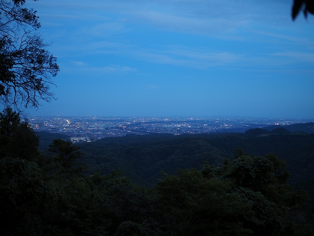 見晴台より