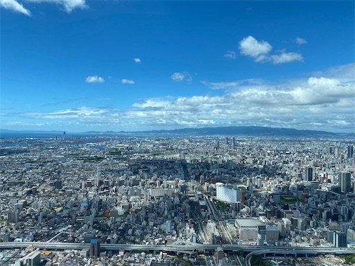 卒業した大学がある、六甲山の方です。