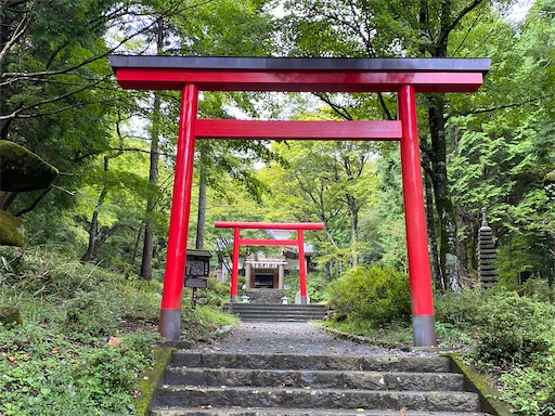 公時神社の鳥居