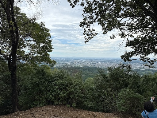 日和田山山頂からの景色