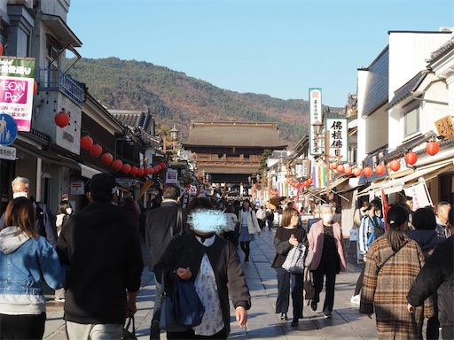 善光寺の仲見世