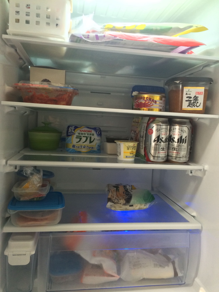 冷蔵庫中身の断捨離 冷蔵庫の故障を乗り越えて生き残った食材たち ひろこの自由研究