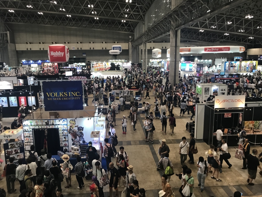 フィギュアの祭典 ワンフェス18夏 イベントレポート ヒロク アサイ