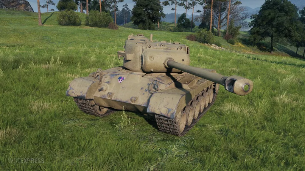 Wot アメリカ Tier 7 課金中戦車 T26e3 車輌性能と弱点 Supertest Hirolog123のwot備忘録