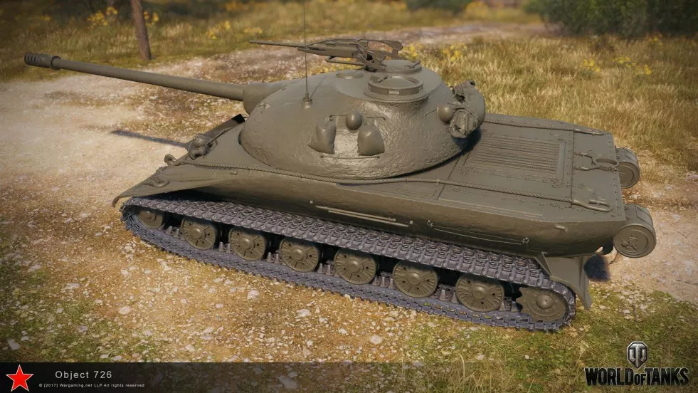 【WOT】ソ連 Tier 10 重戦車 Object 726 車輌性能と弱点【Supertest】 - hirolog123のwot備忘録