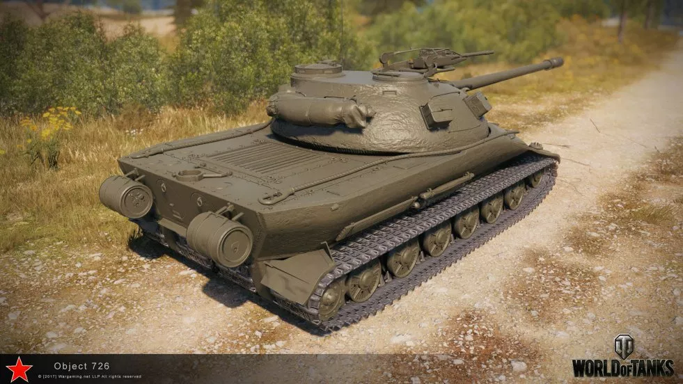 【WOT】ソ連 Tier 10 重戦車 Object 726 車輌性能と弱点【Supertest】 - hirolog123のwot備忘録
