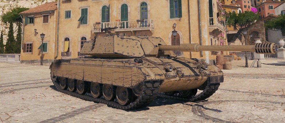 WOT】 Tier 8 イタリア 課金重戦車 BISONTE C45 車輌性能と弱点