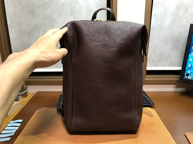 土屋鞄のトーンオイルヌメ ソフトミディアムバックパックにご 土屋鞄のトーンオイルヌメ ソフトミディアムバックパックにご