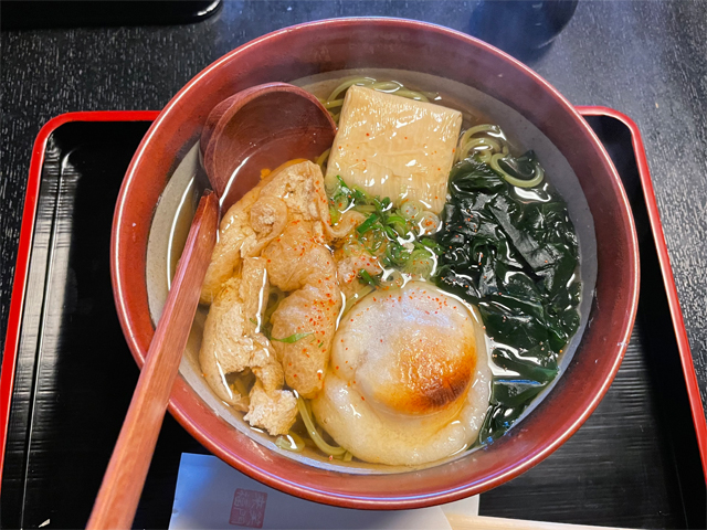 分福茶そば（８５０円）