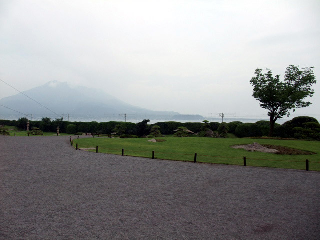 御殿からの桜島