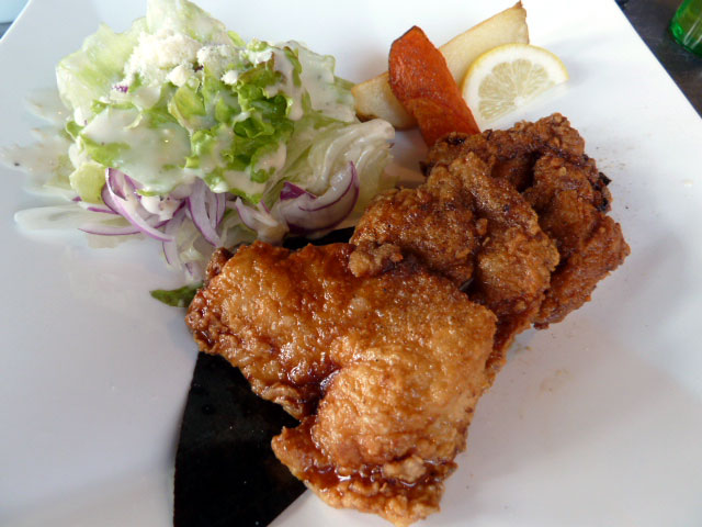 ギフから揚げ定食