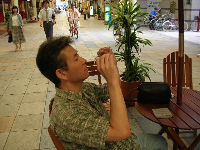 柳ヶ瀬の真ん中