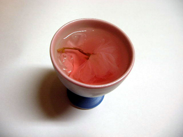 桜茶