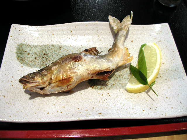 鮎の塩焼き