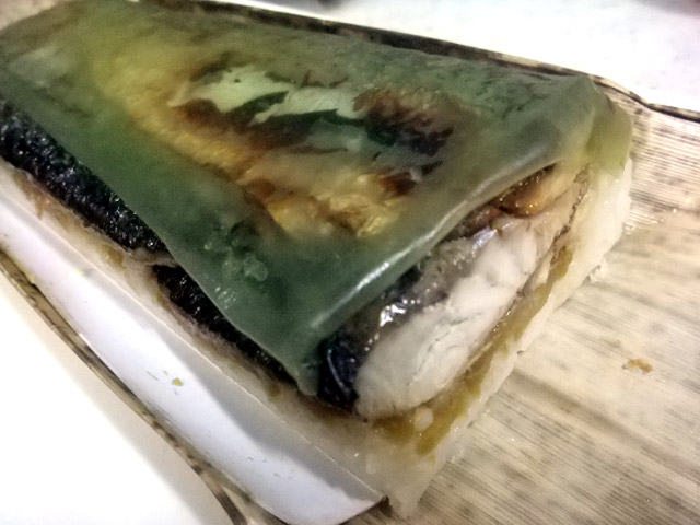味噌焼き鯖寿司
