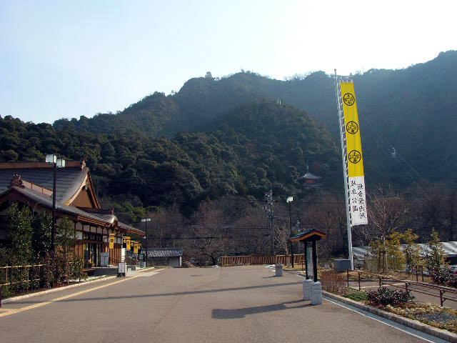 山頂の岐阜城
