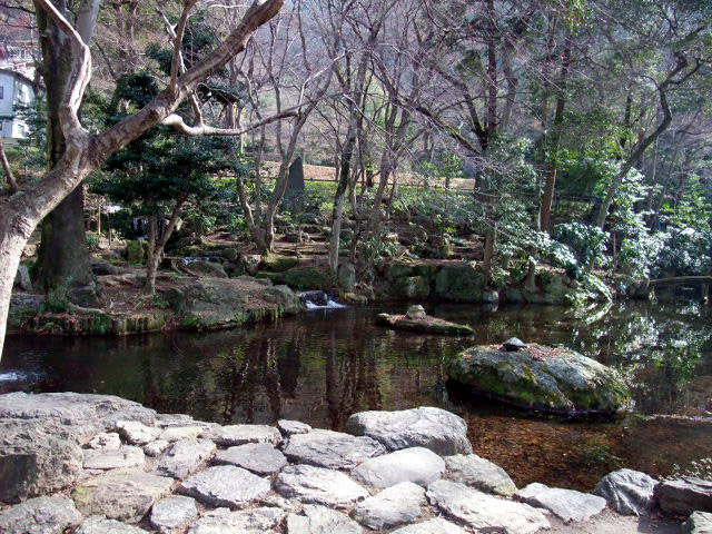 再び岐阜公園