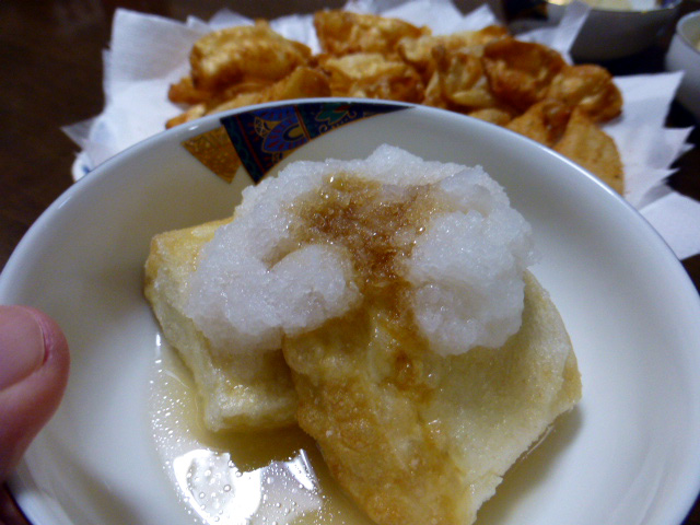 揚げ出し豆腐