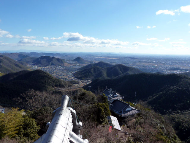 天守からの眺め