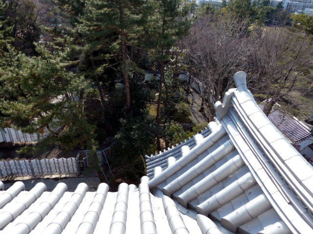 天守からの眺め