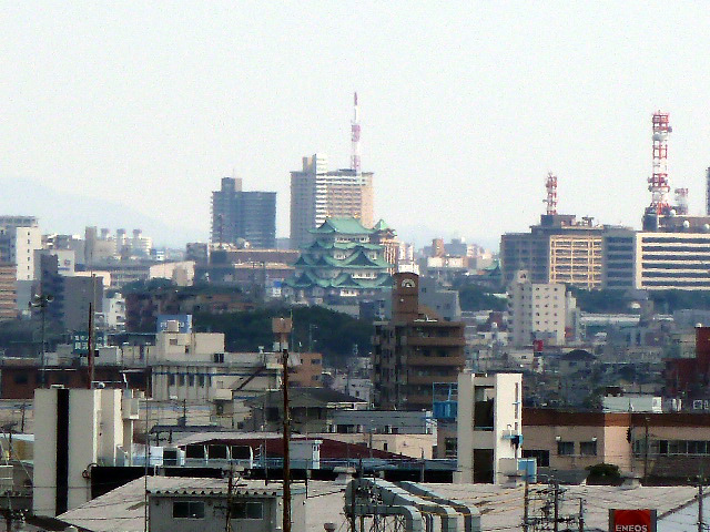 天主からの名古屋城