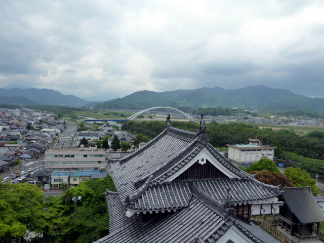 天守からの眺め