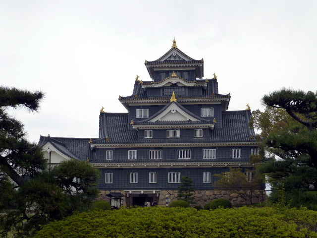 岡山城