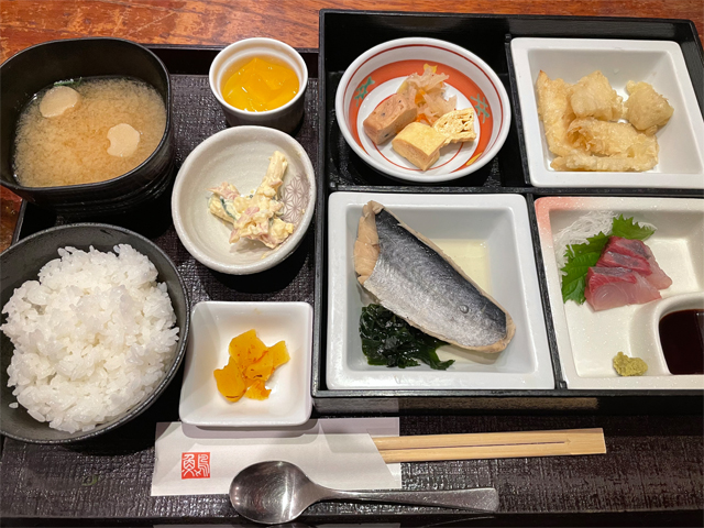 うおっとりの日替わりランチ