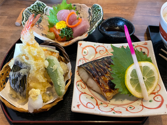 三種盛り定食