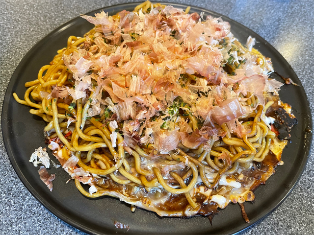 牡蠣モダン焼