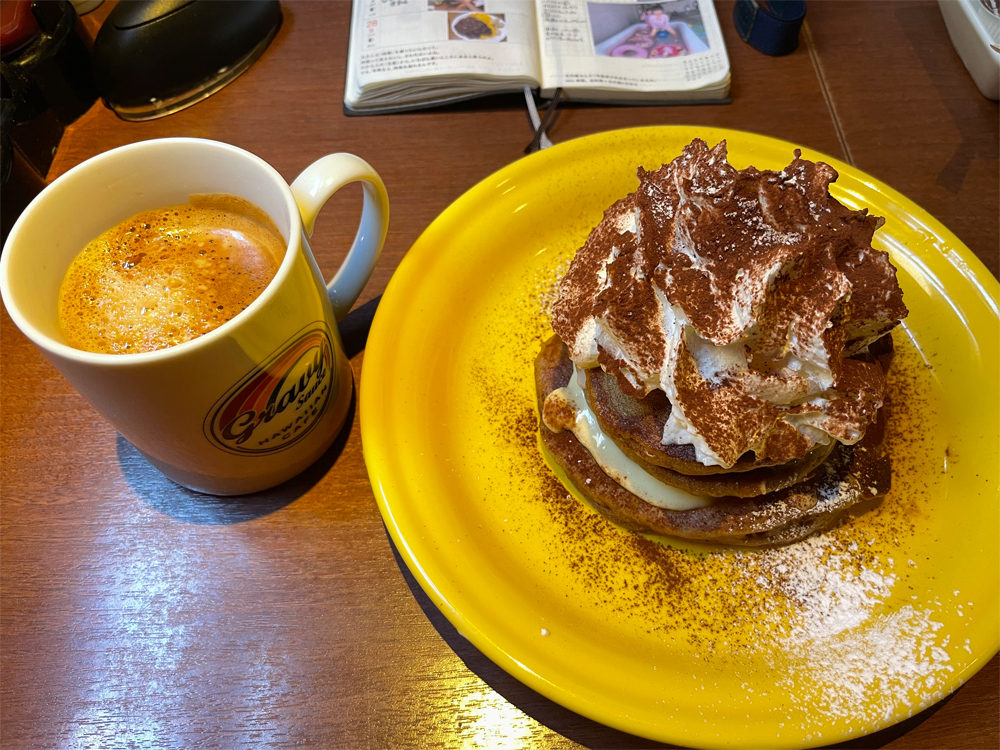 ほろ苦ティラパンケーキ