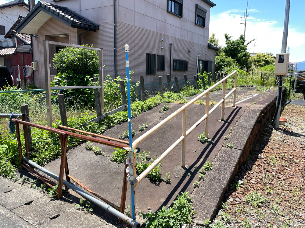名鉄揖斐線 又丸駅跡