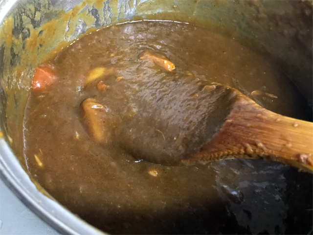 ２日目のチキンカレー