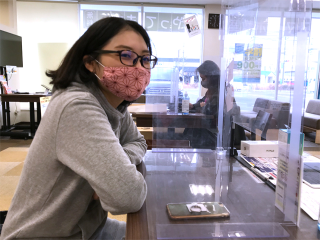 必要以上にうれしそうな次女