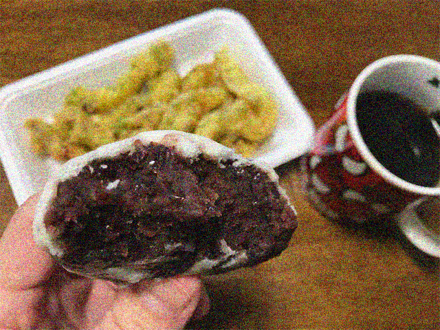饅頭とイカ天と熱い珈琲