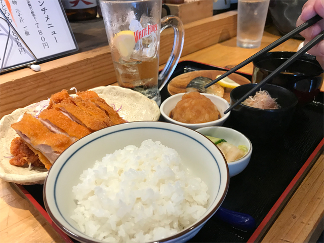 チキンカツ定食