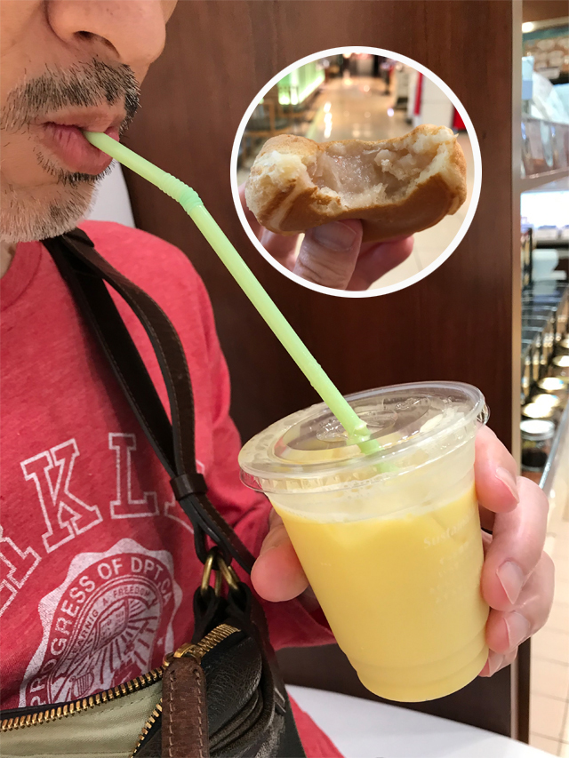 静岡のとうもろこし甘々娘と御座候の白あん