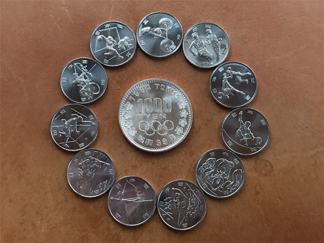 東京オリンピック・パラリンピックの記念硬貨
