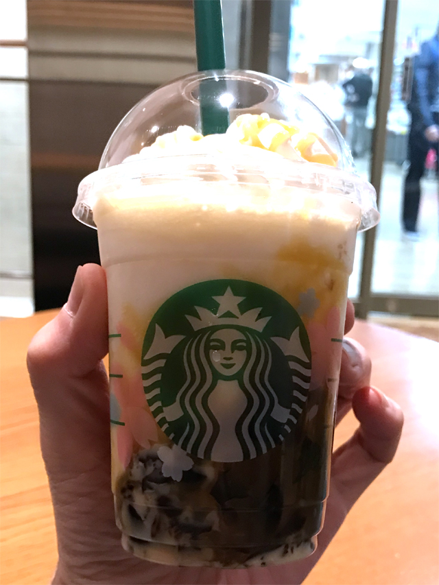 バタースコッチコーヒージェリーフラペチーノ