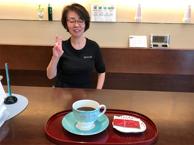 纐纈敏子さんとＫＯＴＥＥにて