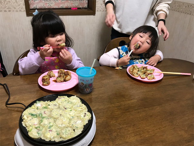 たこ焼きパーティー