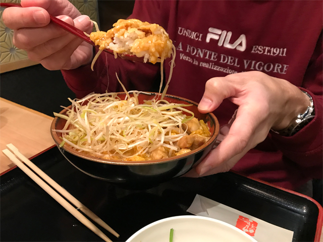 ネギ香る親子丼セット