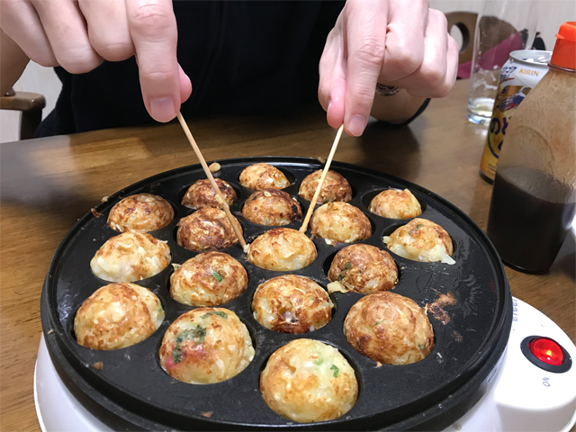 たこ焼きパーティー